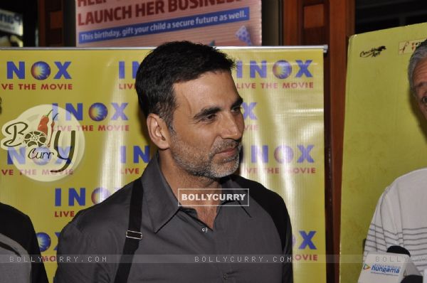 Akshay Kumar was snapped at the Special Screening of BABY for Cops