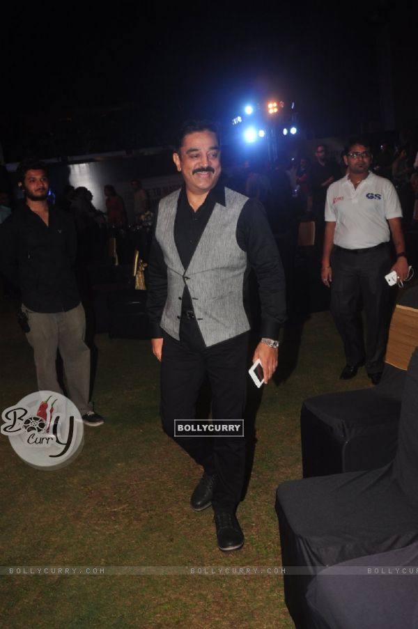 Kamal Haasan was snapped at the Music Launch of Shamitabh
