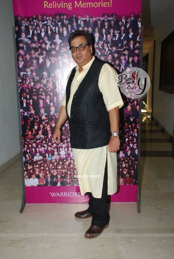 Subhash Ghai poses for the media at his Birthday Bash