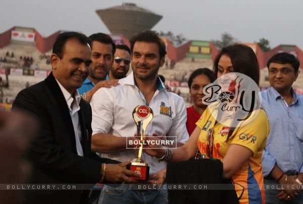 Sohail Khan was snapped at Mumbai Heroes Match at CCL