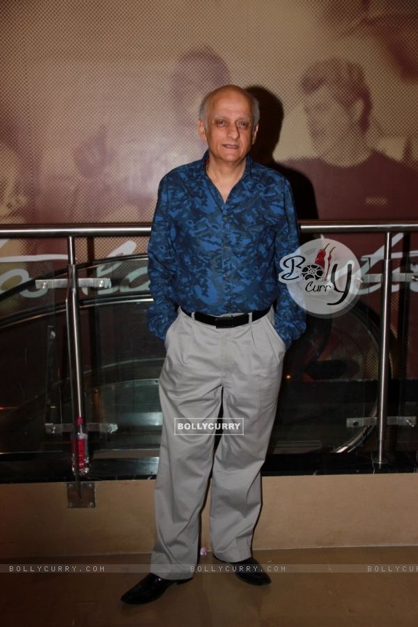 Mukesh Bhatt was at the Special Screening of Khamoshiyan