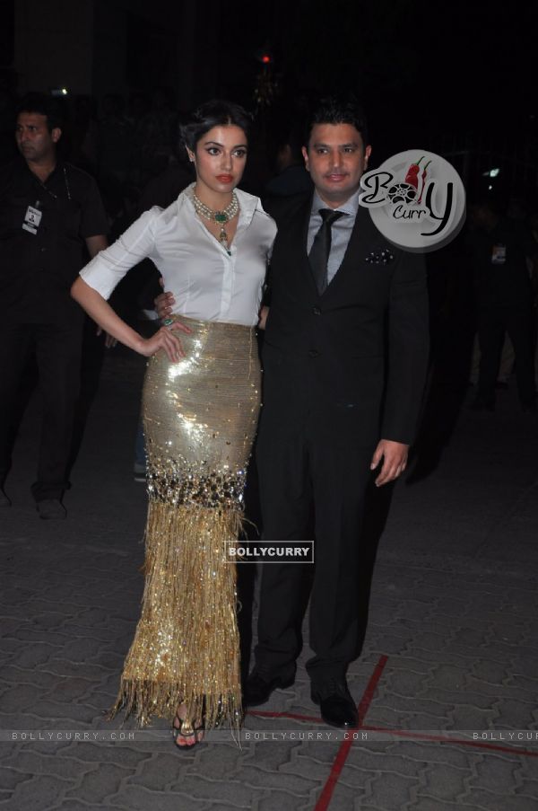 Divya Khosla and Bhushan Kumar were at the 60th Britannia Filmfare Awards