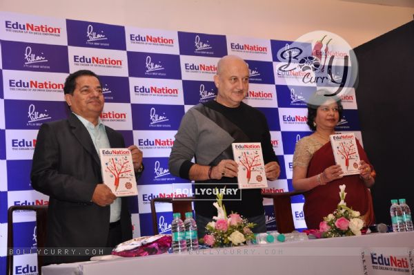 Anupam Kher at the Book Launch of EduNation - The Dream of An India Empowered