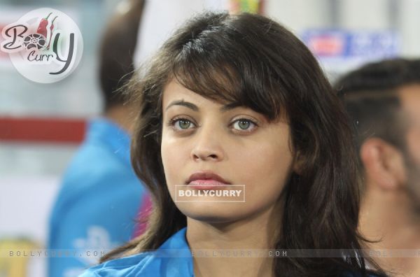 Sneha Ullal was snapped at CCL Match Between Mumbai Heroes and Telugu Warriors