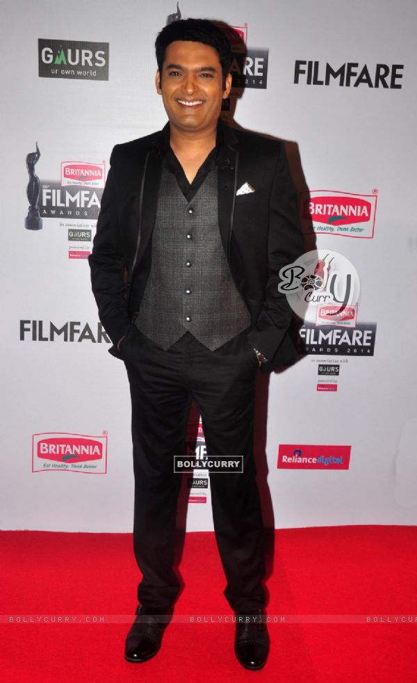 Kapil Sharma was seen at the 60th Britannia Filmfare Awards