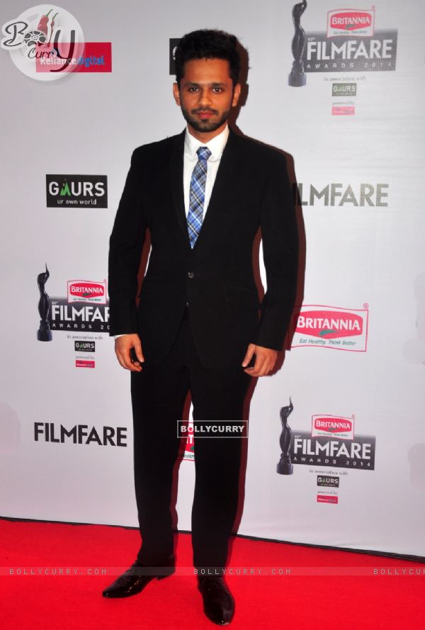 Rahul Vaidya was at the 60th Britannia Filmfare Awards