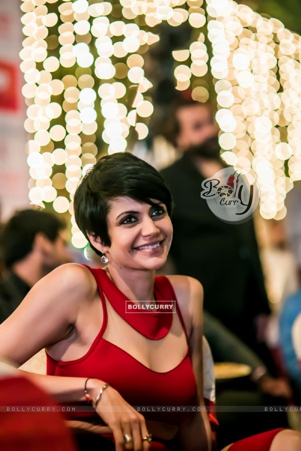 Mandira Bedi was snapped at Hundred Hearts' Glamorous Charity Dinner