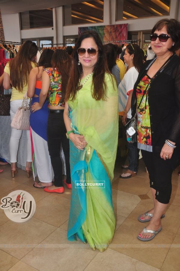 Smita Thackarey poses for the media at Araish Exhibition