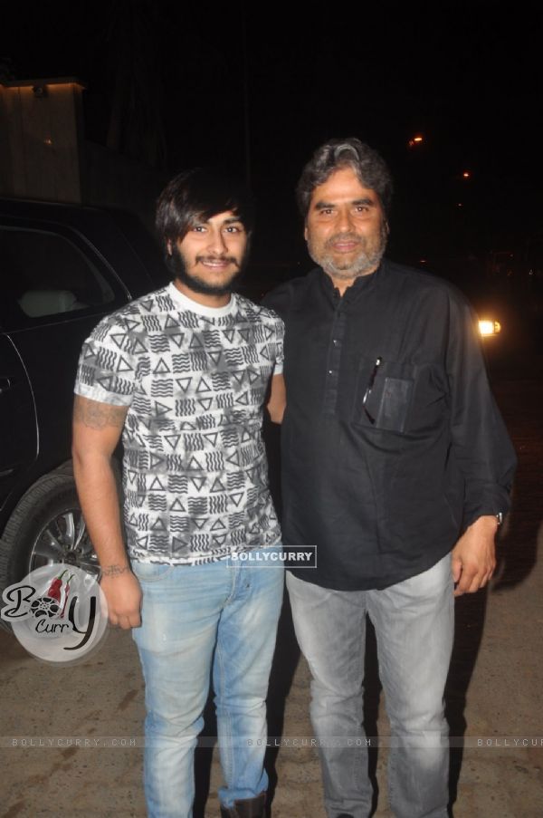 Vishal Bharadwaj poses for the media at the Success Bash of Queen (355258)