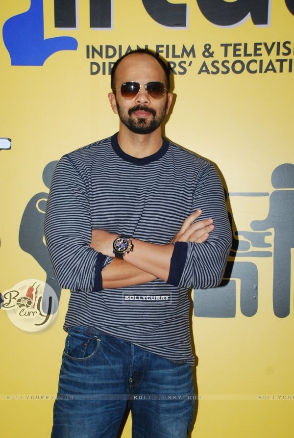 Rohit Shetty poses for the media at IFTDA Office Opening