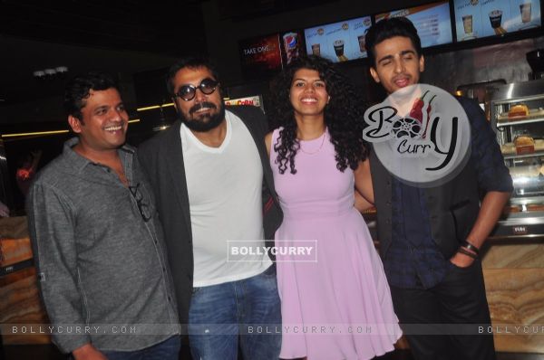 Team poses for the media at the Music Launch of Hunterrr (355461)