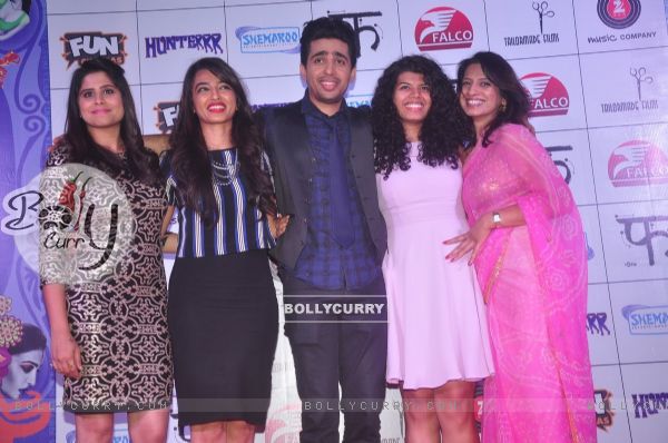 Celebs pose for the media at the Music Launch of Hunterrr (355466)