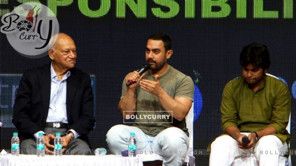 Aamir Khan interact with the audience at YFG Event