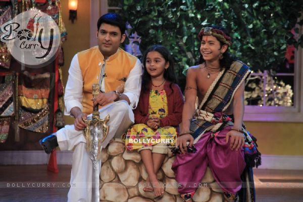 Spandan Chaturvedi and Siddharth Nigam on Comedy Nights With Kapil Mahashivratri Special