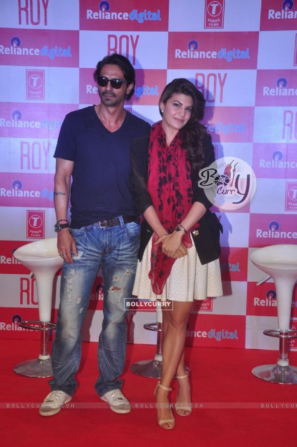 Arjun Rampal and Jacqueline Fernandes at the Promotions of Roy