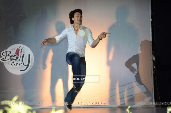 Tiger Shroff performs at the Annual Day of Children's Welfare Centre High School