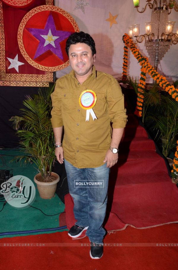 Ali Asgar poses for the media at the Annual Day of Children's Welfare Centre High School