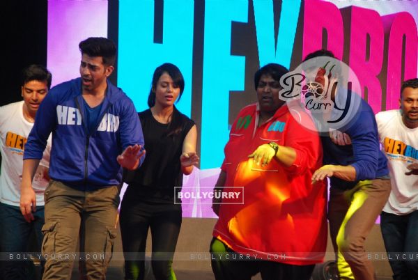 Team of Hey Bro performs at the Promotions