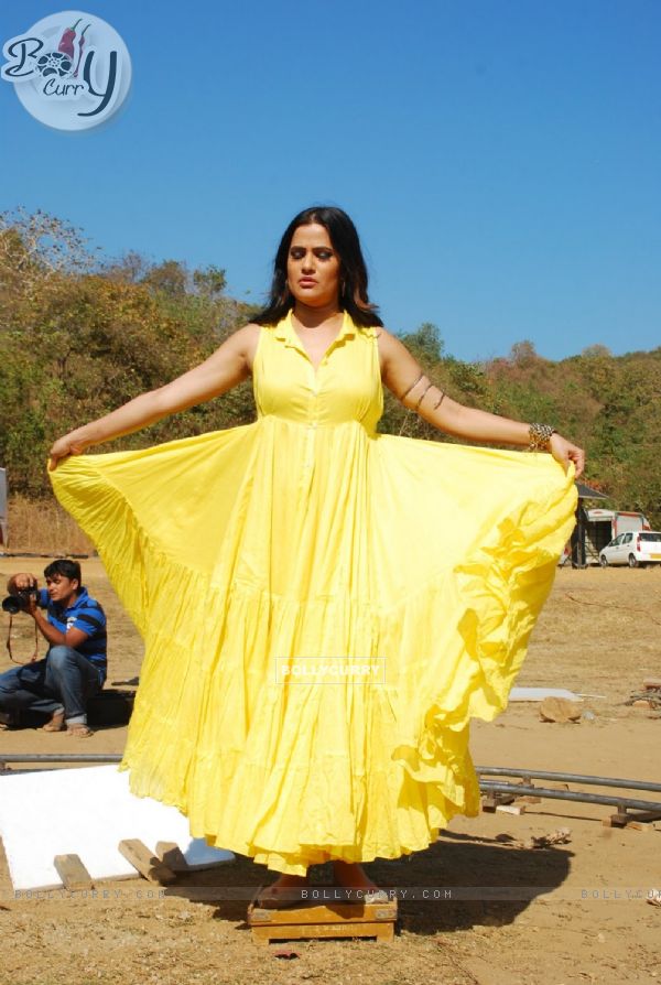 Sona Mohapatra preps for her shoot