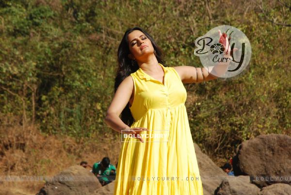 Sona Mohapatra shoots for her new Video
