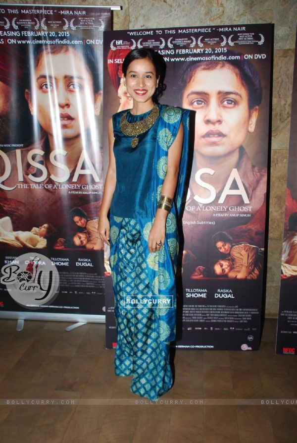 Tillotama Shome poses for the media at the Special Screening of Qissa (356306)