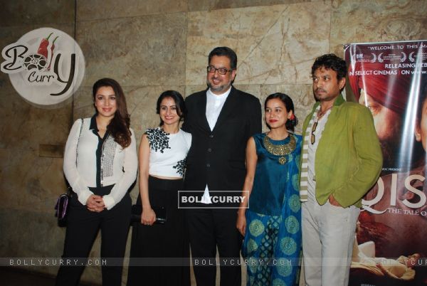 Team poses for the media at the Special Screening of Qissa