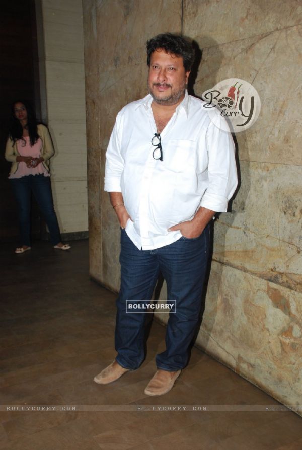 Tigmanshu Dhulia poses for the media at the Special Screening of Qissa
