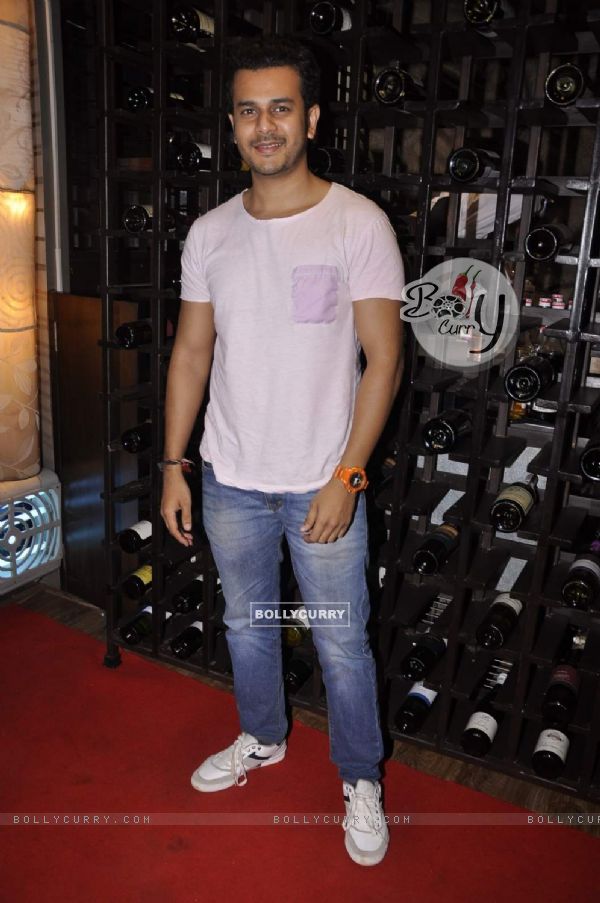 Jay Soni poses for the media at Masala Library Launch