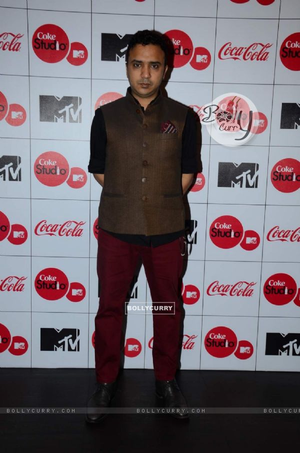 Ram Sampath poses for the media at the Launch of MTV Coke Studio