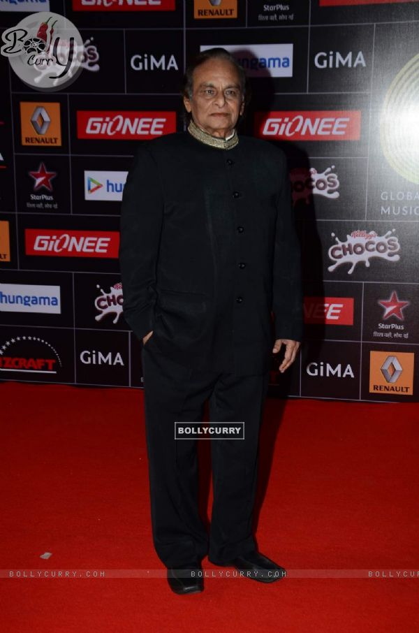 Anandji Virji Shah poses for the media at GIMA Awards 2015