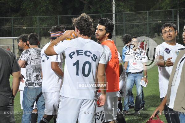 Arjun Kapoor was snapped at All Stars Football Match