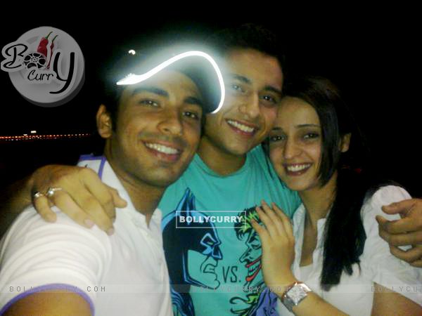 Selfie with Mohit Sehgal, Sanaya Irani, Abhishek Sharma