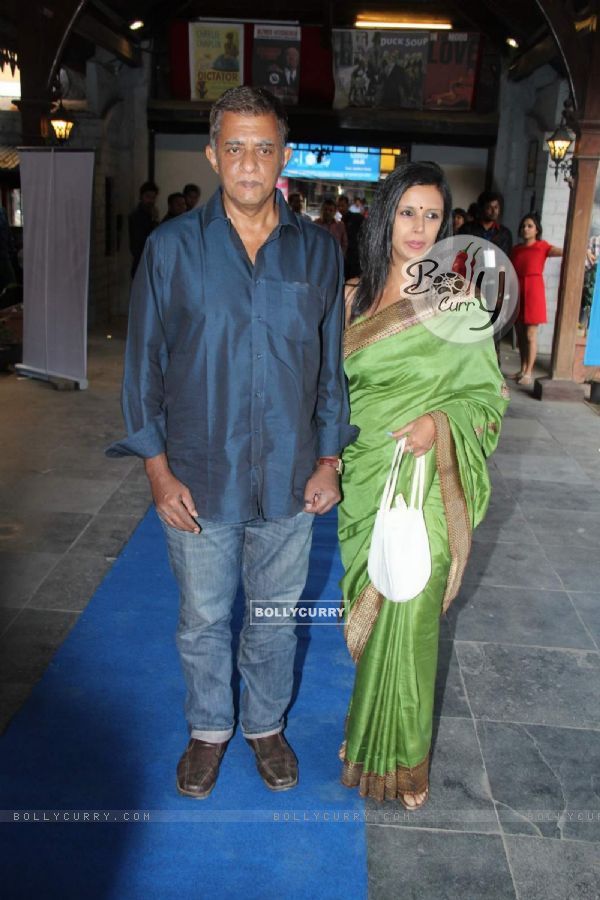 Shiv Subramaniam and Divya Jagdale at the Opening of the Cineplay Festival