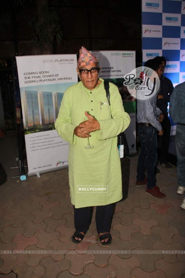 Mohan Agashe at the Opening of the Cineplay Festival