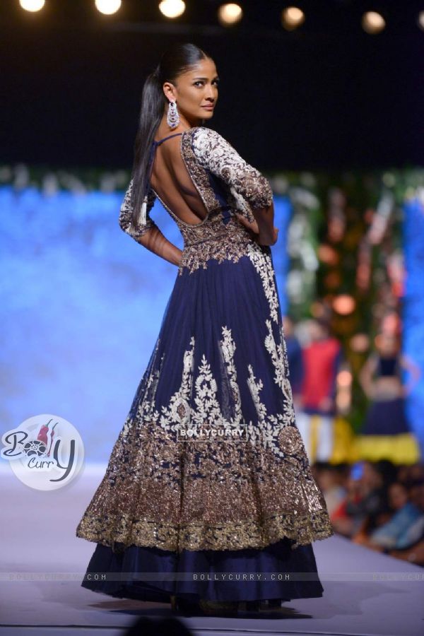 Carol Gracias walks the ramp at Fevicol Caring With Style