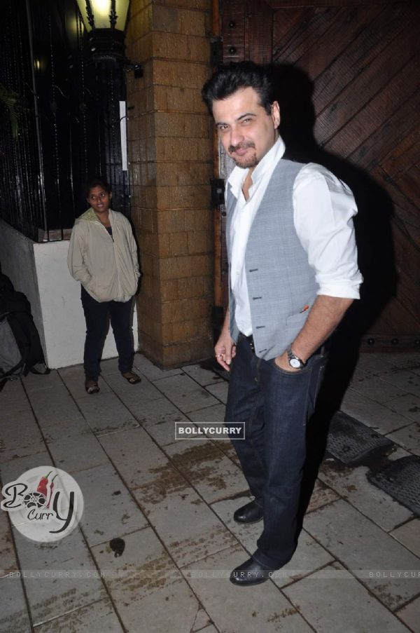 Sanjay Kapoor poses for the media at the Celebration of Kunal Kapoor's Upcoming Wedding