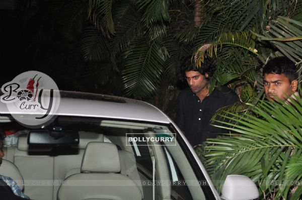 Sikander Kher was snapped at the Celebration of Kunal Kapoor's Upcoming Wedding