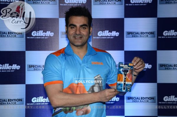 Arbaaz Khan was at Gillette Promotions