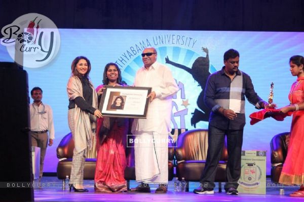 Madhuri Dixit honored on International Women's Day