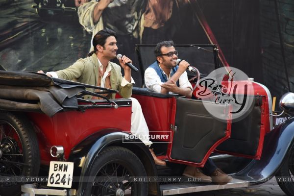 Sushant Singh Rajput and Dibakar Banerjee interact with the audience at the Second Trailer Launch