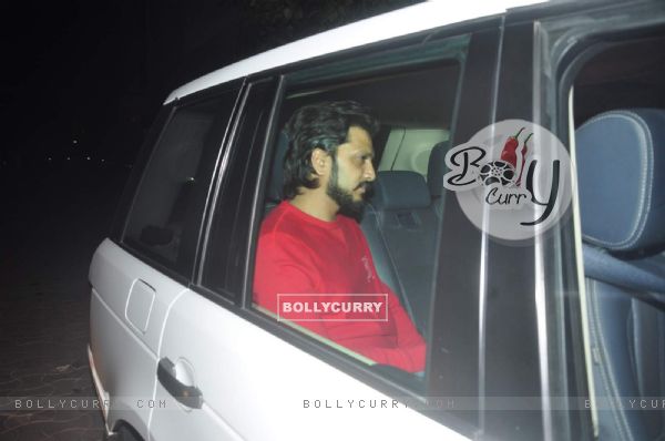 Riteish Deshmukh  was snapped at the Special Screening of NH10 (358701)