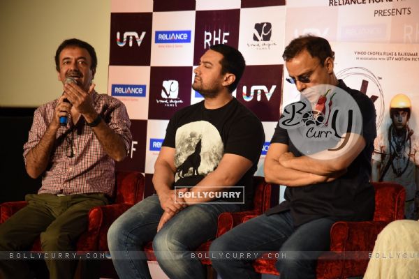 Rajkumar Hirani interacts with the audience at the DVD Launch of P.K.