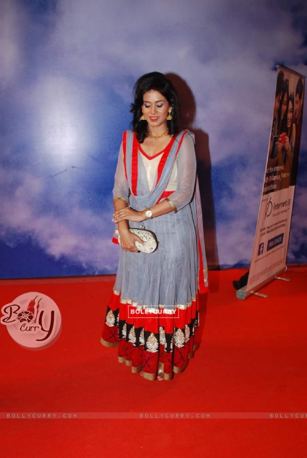 Sonali Kulkarni at the Zee Marathi Gaurav Awards
