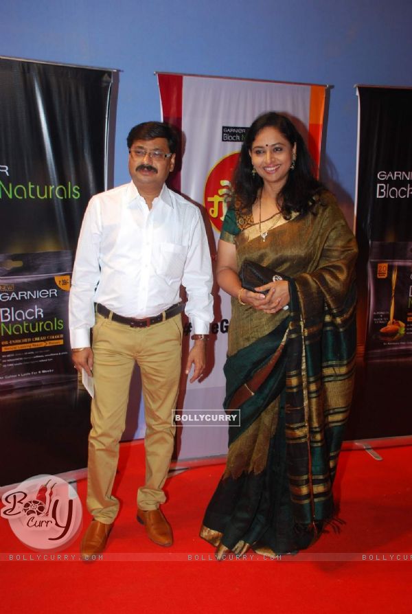 Prateeksha Lonkar at the Zee Marathi Gaurav Awards