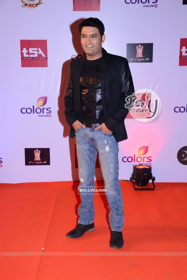 Kapil Sharma was seen at the Television Style Awards