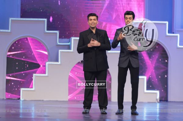 Karan Johar and Manish Paul host the Television Style Awards