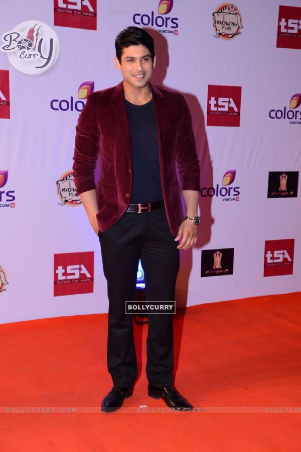 Siddharth Shukla was at the Television Style Awards