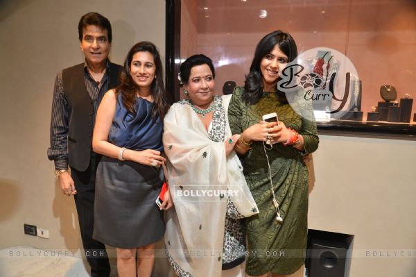 Ekta Kapoor with her family at Nirav Modi's Boutique Launch