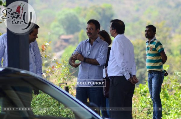 Rajkumar Hirani at Aamir Khan's 50th Birthday Bash in Lonavla