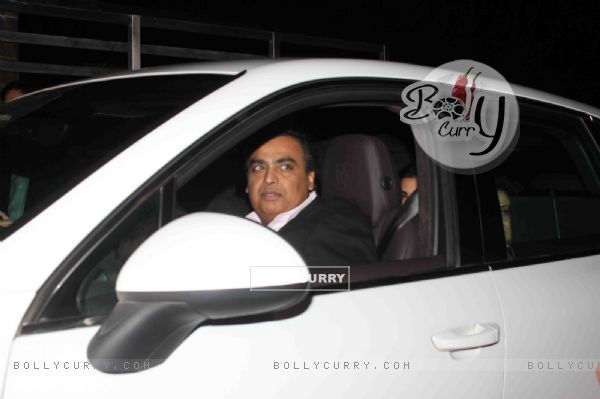 Mukesh Ambani at Aamir Khan's 50th Birthday Bash in Lonavla